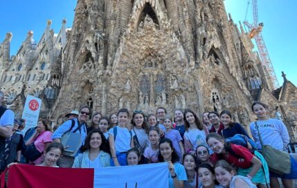 Rencontre à Barcelone des filles de l’Ecyd!